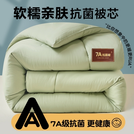 91家纺网 家纺一手货源 找家纺 （总）欢乐季 2025新款7A抗菌学生被子被芯春秋冬被四季被+被芯