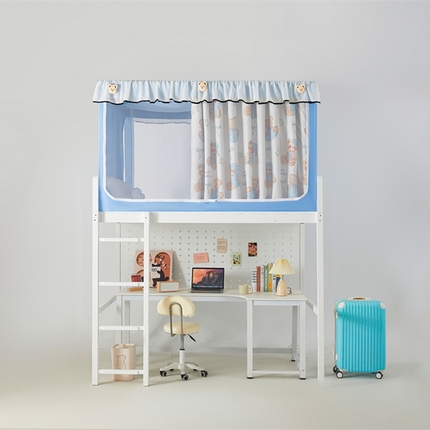 91家纺网 家纺一手货源 找家纺 （总）卓尔居 2025新款学生遮光床帘高精密晨曦系列蚊帐