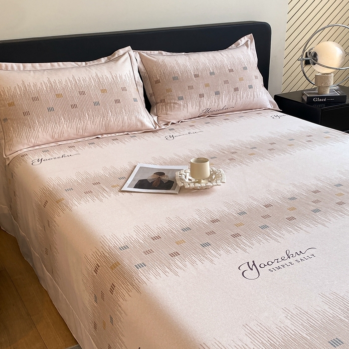 91家纺网 家纺一手货源 找家纺 莱通家纺 2024秋冬新款超柔喷气加厚磨毛单品床单 迪克