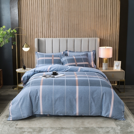 91家纺网 家纺一手货源 找家纺 威布斯家居 2024新款AA版全棉加厚磨毛四件套 时光旅行