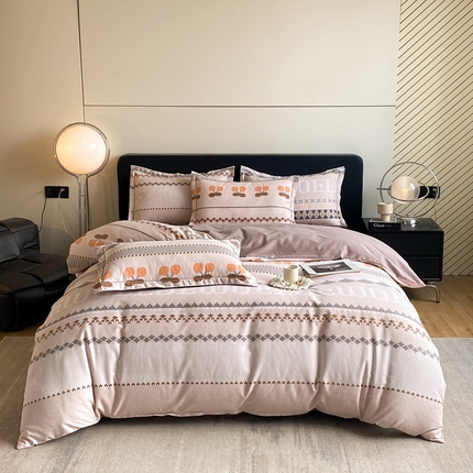 91家纺网 家纺一手货源 找家纺 （总）莱通家纺 2024秋冬新款超柔喷气加厚磨毛四件套（买家秀联系商家）