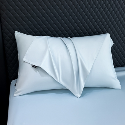 91家纺网 家纺一手货源 找家纺 （总）家居1号家纺 2024新款50双股新疆长绒棉纯色四件套单品系列-单枕套