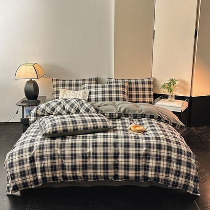 91家纺网 家纺一手货源 找家纺 （总）雅居纺家纺 2024新款全棉印花磨毛四件套