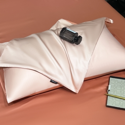 91家纺网 家纺一手货源 找家纺 （总）家居1号家纺 2024新款50双股新疆长绒棉纯色四件套单品系列-单枕套