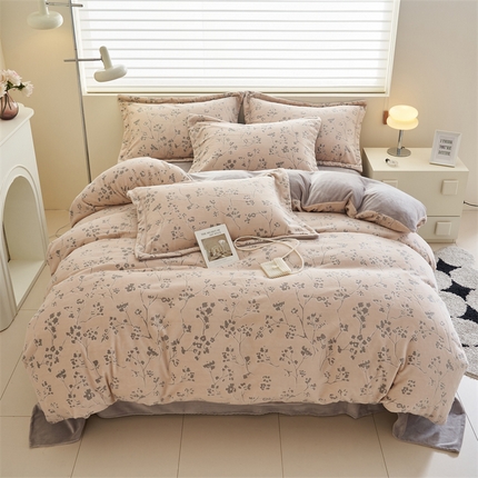 91家纺网 家纺一手货源 找家纺 （总）2024新款A类立体雕花四件套