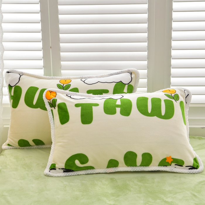 91家纺网 家纺一手货源 找家纺 绒耀 2025新款高克重牛奶绒四件套保暖四件套直播爆款电商爆款 嗨皮狗