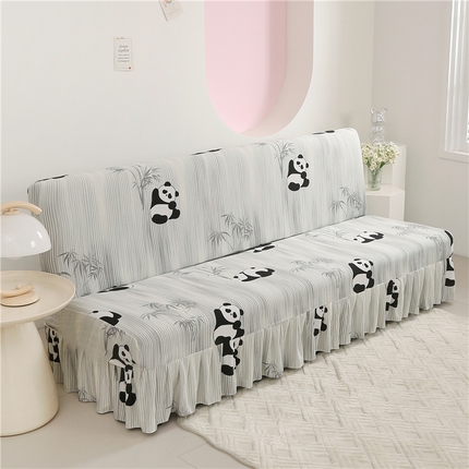 91家纺网 家纺一手货源 找家纺 （总）雅竹家纺 2024新款牛奶丝单版系列裙边款沙发床