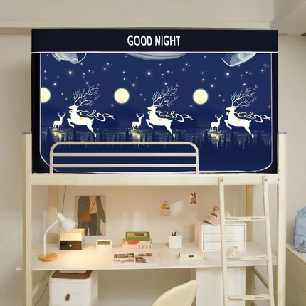 91家纺网 家纺一手货源 找家纺 （总）富缘娜 2025新款遮光防蚊学生床帘式蚊帐