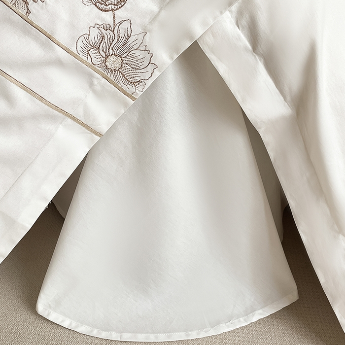 91家纺网 家纺一手货源 找家纺 （总）理想家家纺 2024新款13372全棉刺绣四件套系列-花季