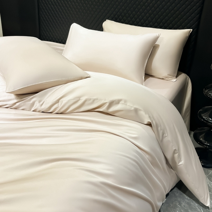 91家纺网 家纺一手货源 找家纺 家居1号家纺 2024新款50双股新疆长绒棉纯色四件套单品系列-单被套 纯享-玫瑰棕