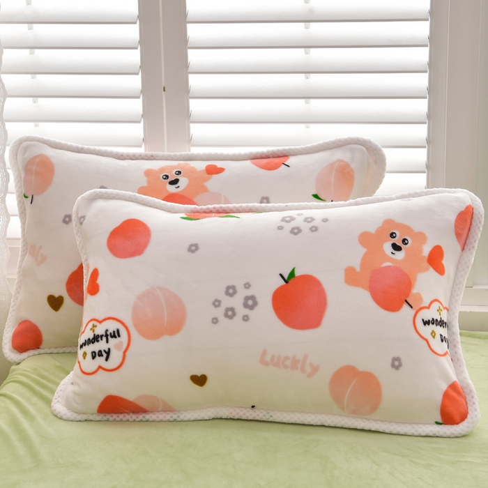 91家纺网 家纺一手货源 找家纺 绒耀 2025新款高克重牛奶绒四件套保暖四件套直播爆款电商爆款 水蜜桃