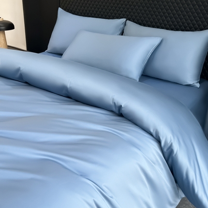 91家纺网 家纺一手货源 找家纺 （总）家居1号家纺 2024新款50双股新疆长绒棉纯色四件套单品系列-单被套