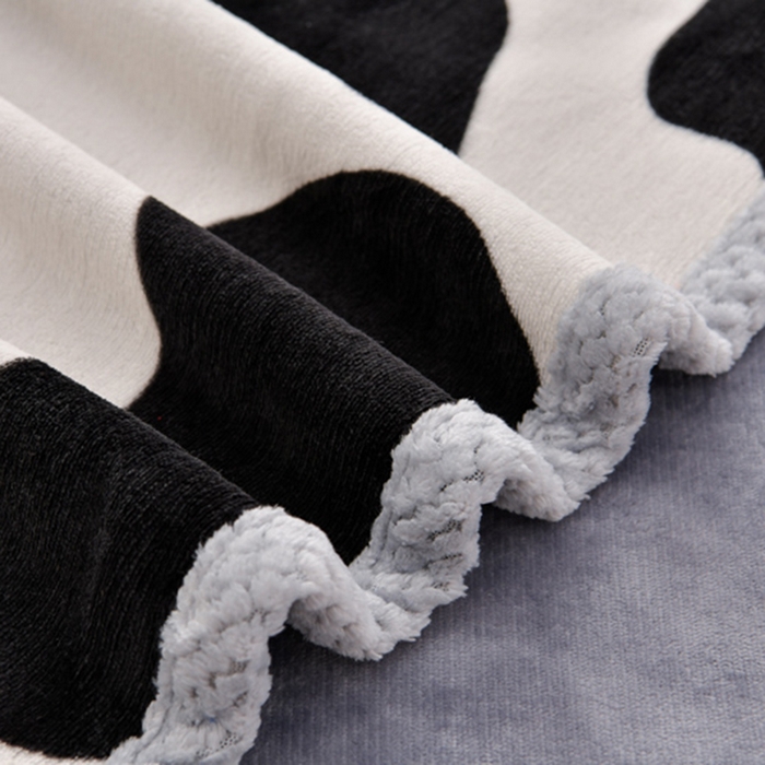 91家纺网 家纺一手货源 找家纺 绒耀 2025新款高克重牛奶绒四件套保暖四件套直播爆款电商爆款 小奶牛