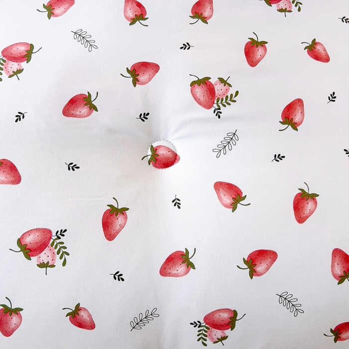 91家纺网 家纺一手货源 找家纺 暖阁 2025新款A类水洗棉豆豆被冬被春秋被被子被芯 草莓甜心