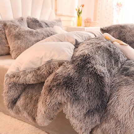 91家纺网 家纺一手货源 找家纺 （总）经年 2025年水貂绒四件套-印花系列