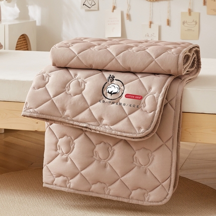 91家纺网 家纺一手货源 找家纺 （总）花言狐语 2025新款单人床水洗棉100%新疆棉花床褥