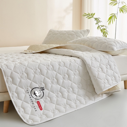 91家纺网 家纺一手货源 找家纺 （总）花言狐语 2025新款大床水洗棉100%新疆棉花床褥