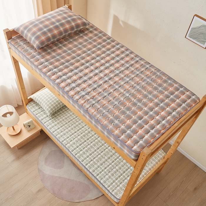 91家纺网 家纺一手货源 找家纺 迪乐妮家居 2024新款单人床色织全棉夹棉床笠(无印家居风） 诺卡