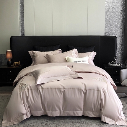 91家纺网 家纺一手货源 找家纺 玖玖爱家纺 2024新款100支双股四件套-凯琳 凯琳-若紫