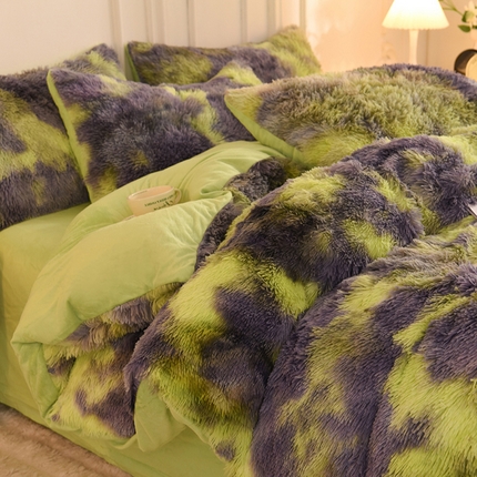 91家纺网 家纺一手货源 找家纺 （总）经年 2025年水貂绒四件套-印花系列