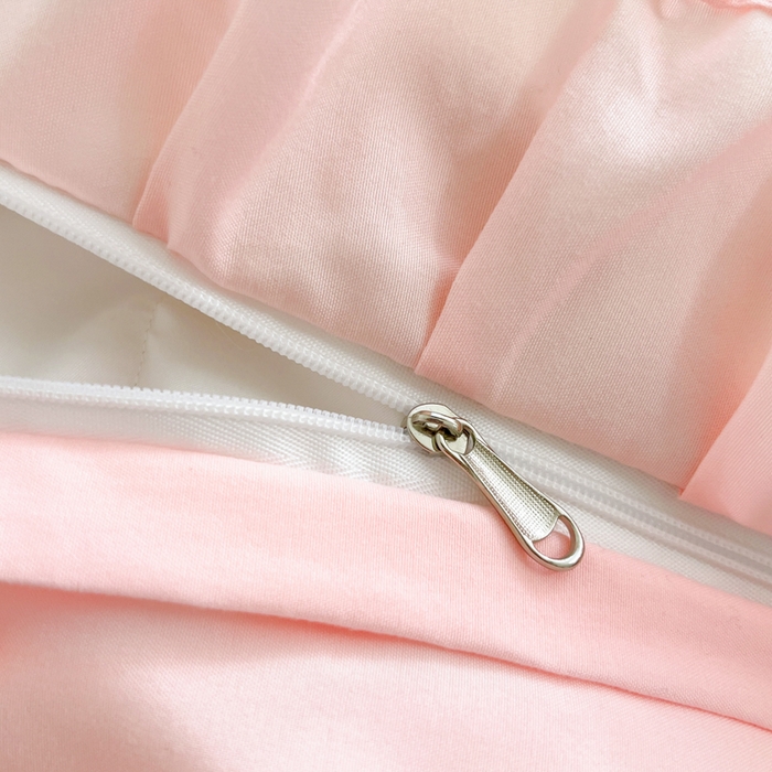 91家纺网 家纺一手货源 找家纺 （总）泉欣家纺 2024韩式公主风毛巾绣花水洗棉四件套专版花型