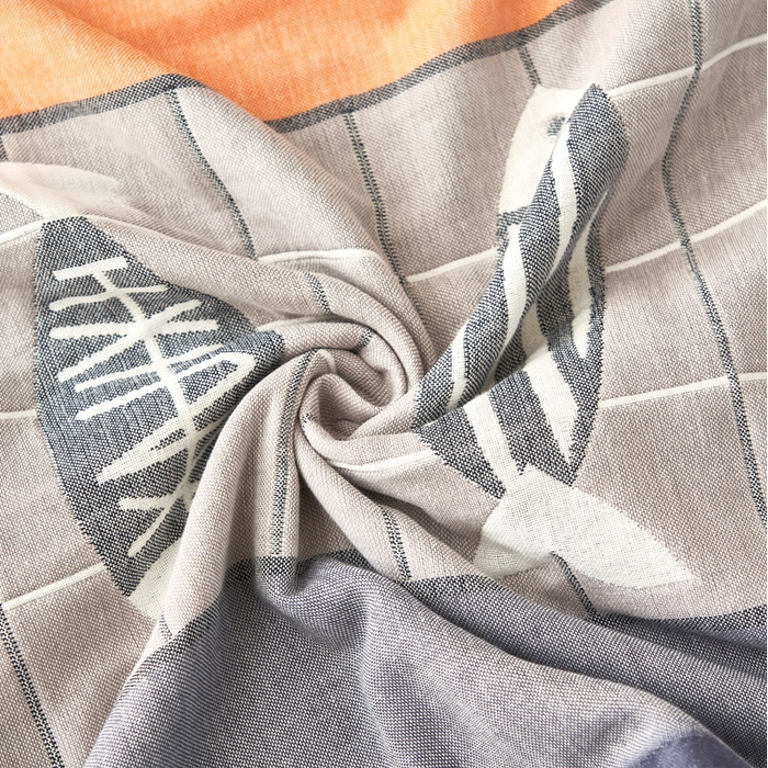 91家纺网 家纺一手货源 找家纺 （总）朴尔家纺-毛巾被 2024新款全棉四层纱布休闲枕巾 53*78cm一对