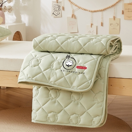 91家纺网 家纺一手货源 找家纺 （总）花言狐语 2025新款单人床水洗棉100%新疆棉花床褥