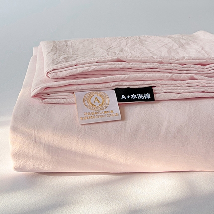 （总）优选良品 2025新款母婴级水洗棉床单三件套
