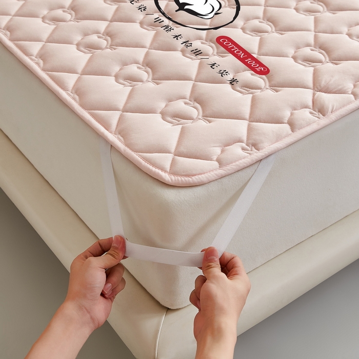 91家纺网 家纺一手货源 找家纺 卡派 2024新款水洗棉100%新疆棉花床褥大床 棉花-玉