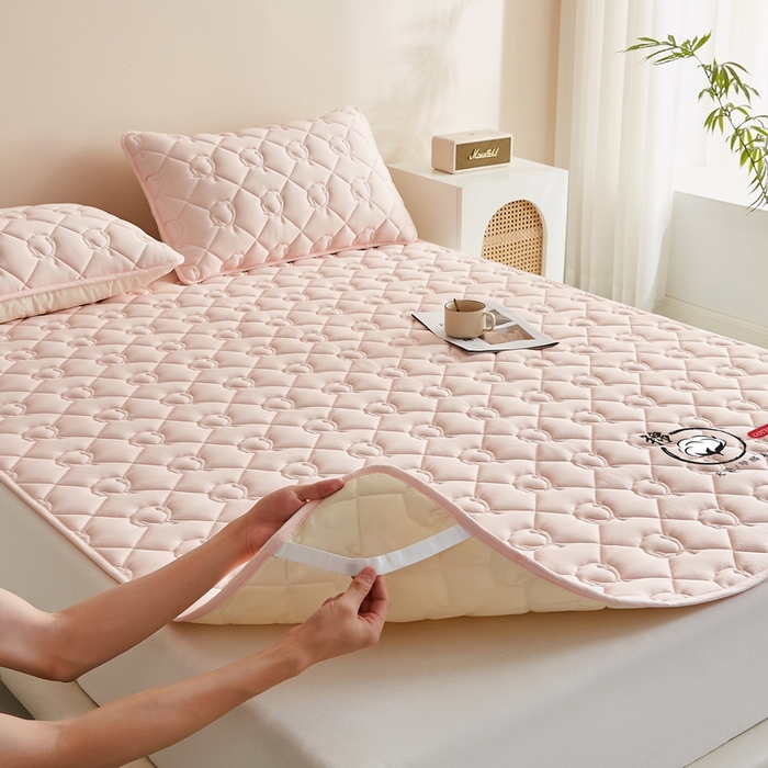 91家纺网 家纺一手货源 找家纺 卡派 2024新款水洗棉100%新疆棉花床褥大床 棉花-玉