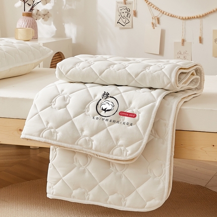 91家纺网 家纺一手货源 找家纺 （总）卡派 2024新款水洗棉100%新疆棉花床褥款单人床