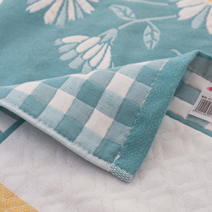 91家纺网 家纺一手货源 找家纺 （总）2024新款全棉加厚三层纱布枕巾52*78cm一对