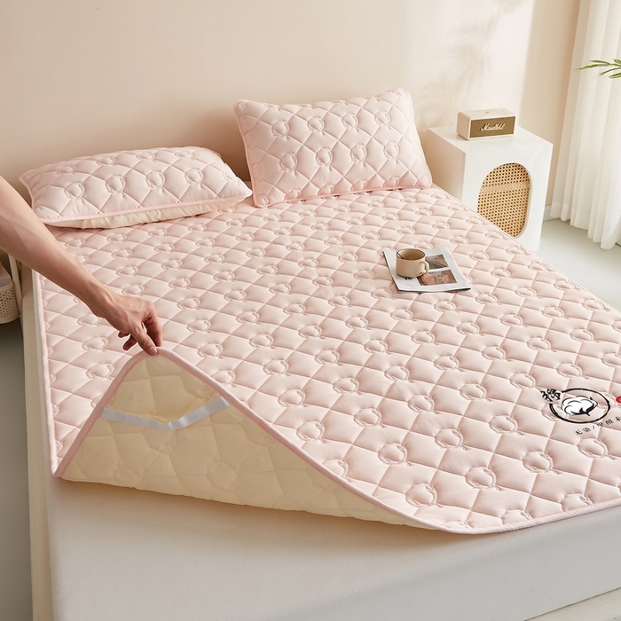 91家纺网 家纺一手货源 找家纺 卡派 2024新款水洗棉100%新疆棉花床褥大床 棉花-玉