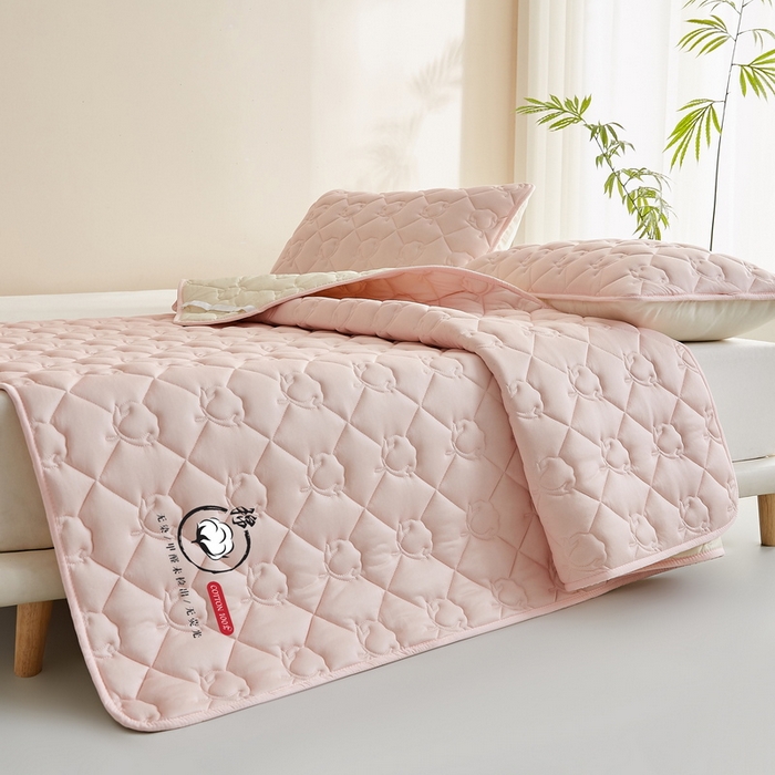 91家纺网 家纺一手货源 找家纺 卡派 2024新款水洗棉100%新疆棉花床褥大床 棉花-玉