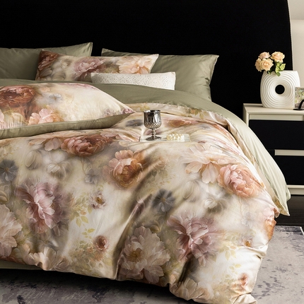 91家纺网 家纺一手货源 找家纺 （总）立奥被业 2024新款60*60数码印花四件套全棉四件套 控价199