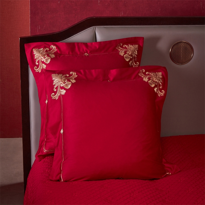 91家纺网 家纺一手货源 找家纺 宏羽纺家纺 2024新款高支高密纯棉提花婚庆套件系列（控价680）盛世祥瑞