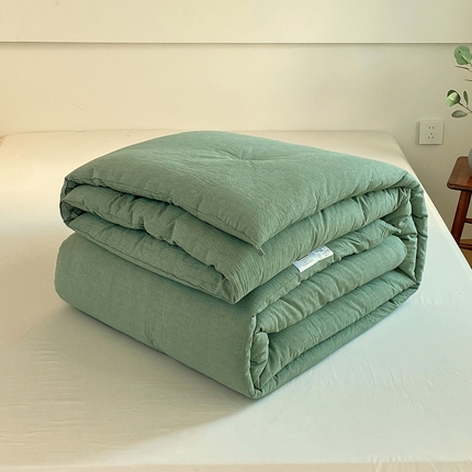 91家纺网 家纺一手货源 找家纺 （总）宝士康家纺 2024新款简约无印风冬被 被子被芯