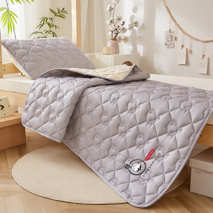 91家纺网 家纺一手货源 找家纺 （总）卡派 2024新款水洗棉100%新疆棉花床褥款单人床