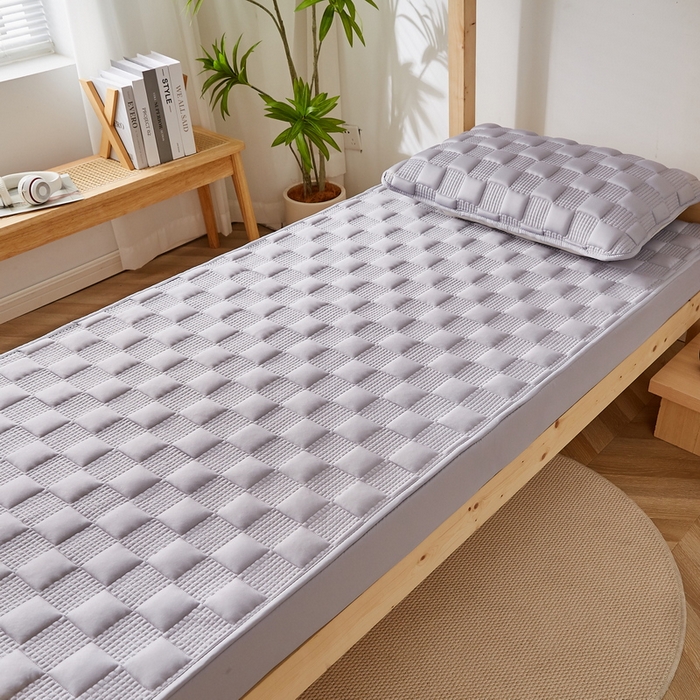 91家纺网 家纺一手货源 找家纺 卡派 2024新款布拉格夹棉加厚床笠单人床 布拉格-灰