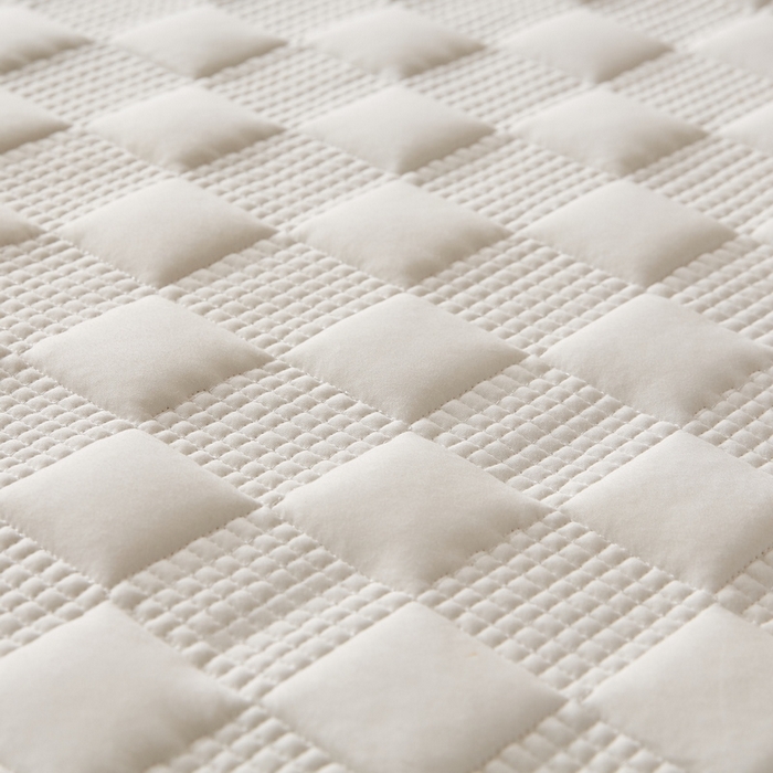 91家纺网 家纺一手货源 找家纺 卡派 2024新款布拉格夹棉加厚床笠单人床 布拉格-白