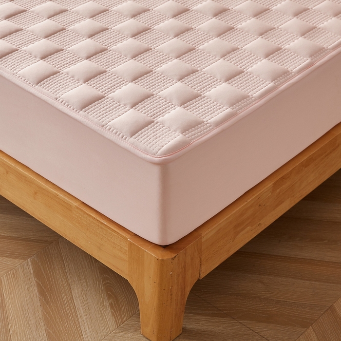 91家纺网 家纺一手货源 找家纺 卡派 2024新款布拉格水洗棉夹棉加厚床笠大床 布拉格-玉