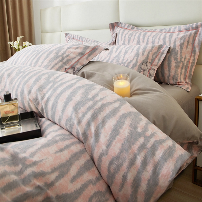 91家纺网 家纺一手货源 找家纺 曼秀琳 2024新款全棉超柔生态磨毛四件套（32*21支） 花香物语