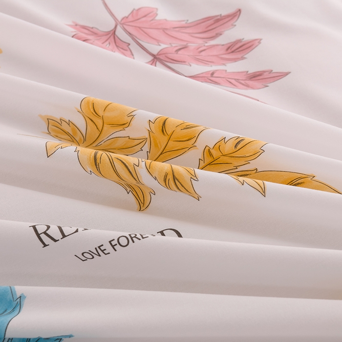 91家纺网 家纺一手货源 找家纺 润淳 2025新直播加厚活性磨毛四件套纯棉三件套 声声蔓 绿