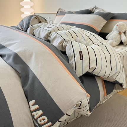 91家纺网 家纺一手货源 找家纺 （总）慕木家纺 2025新款全棉印花四件套