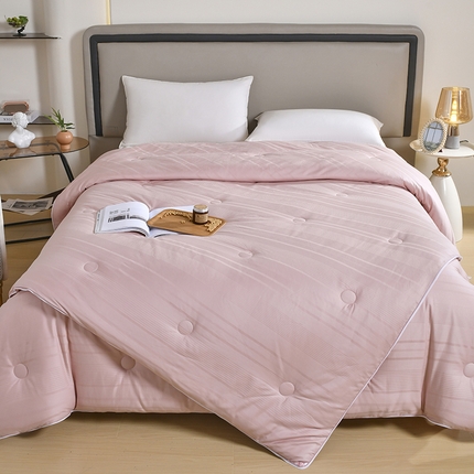 91家纺网 家纺一手货源 找家纺 （总）爱衫妮 2025新款母婴级全棉55%大豆抗菌拉链款子母被纯棉原棉春秋被冬被厚被子