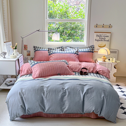 91家纺网 家纺一手货源 找家纺 （总3）润淳 2025新直播加厚活性磨毛四件套纯棉三件套