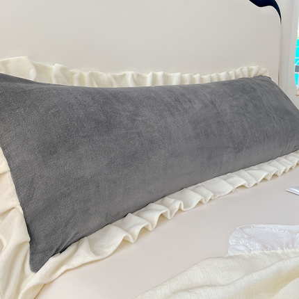 91家纺网 家纺一手货源 找家纺 （总）梦舒羽 2025新款牛奶绒花枕套边单人宿舍法兰绒枕头套珊瑚绒枕芯套