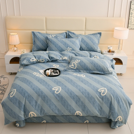 91家纺网 家纺一手货源 找家纺 （总3）润淳 2025新直播加厚活性磨毛四件套纯棉三件套