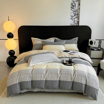 91家纺网 家纺一手货源 找家纺 （总）凌鼎 2025新款100%全棉生态磨毛四件套系列1