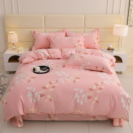 91家纺网 家纺一手货源 找家纺 （总3）润淳 2025新直播加厚活性磨毛四件套纯棉三件套